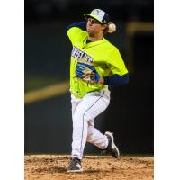 Columbia Fireflies' Ethan Bosacker In Action