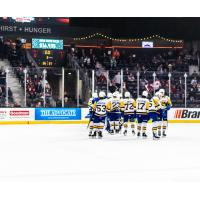 Saskatoon Blades on game night
