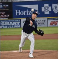 Somerset Patriots' Bailey Dees on game night