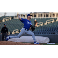 Tulsa Drillers' Ben Casparius in action