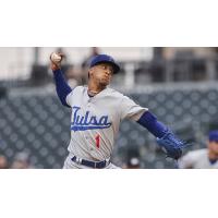 Tulsa Drillers'Orlando Ortiz-Mayr in action