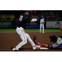 Pensacola Blue Wahoos' Shane Sasaki in action