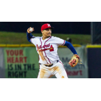 Nacho Alvarez Jr. of the Mississippi Braves