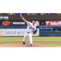 Tulsa Drillers pitcher Ben Casparius