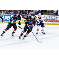 Caden Price with the Kelowna Rockets