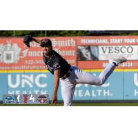 Hickory Crawdads pitcher Mitch Bratt