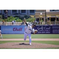 Biloxi Shuckers' Sam Gardner in action