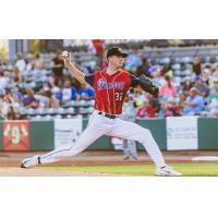 Charleston RiverDogs' T.J. Nichols on the mound