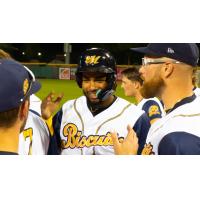 Montgomery Biscuits' Jalen Battles on game night