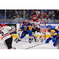 Saskatoon Blades' Tanner Molendyk in action