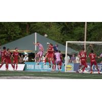 Richmond Kickers battle the Greenville Triumph