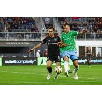 D.C. United battles the Seattle Sounders FC