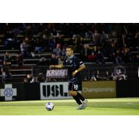 Colorado Springs Switchbacks FC's Aidan Rocha on the field