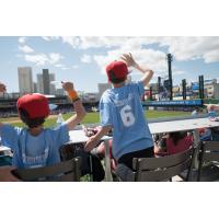 Fans cheer the Reno Aces at Greater Nevada Field