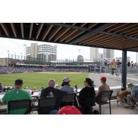 Fans enjoy the day with the Reno Aces at Greater Nevada Field