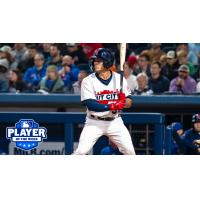 Nashville Sounds outfielder Isaac Collins