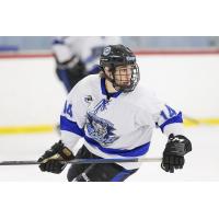 Spencer White with the Wenatchee Wolves 18U hockey team