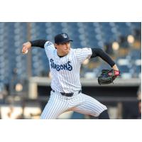 Tampa Tarpons' Cade Austin in action