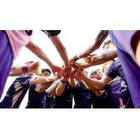 Louisville City FC huddle