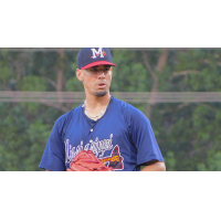 Mississippi Braves pitcher Ian Mejia