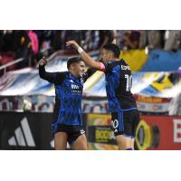 San Jose Earthquakes celebrate win