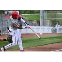 Sioux City Explorers' Nick Shumpert at bat