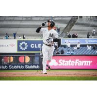 New York Yankees infielder Oswald Peraza