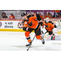 Jacob Gaucher skating with the Lehigh Valley Phantoms