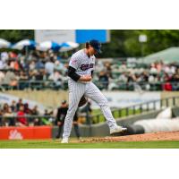 Somerset Patriots pitcher Blane Abeyta