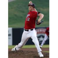 Sioux City Explorers' Joey Murray in action