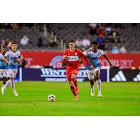 Chicago Fire FC's Brian Gutiérrez in action