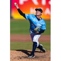 Columbia Fireflies' Logan Martin in action