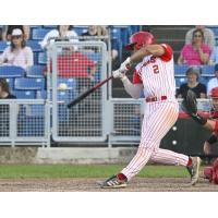 Ottawa Titans' Jason Dicochea at bat