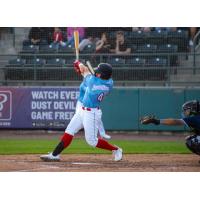 Tri-City Dust Devils' Mason Martin at bat