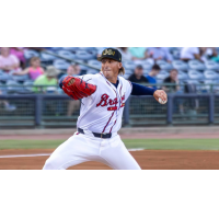 Mississippi Braves' Hurston Waldrep in action