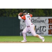 Ottawa Titans infielder Jackie Urbaez