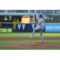 Syracuse Mets' Mark Vientos on the mound