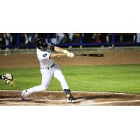 Biloxi Shuckers' Brock Wilken at bat