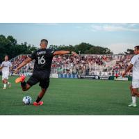 South Georgia Tormenta FC's Mason Tunbridge in action