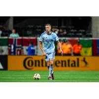 Atlanta United's Stian Gregersen on the field