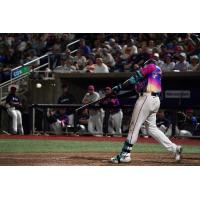 Pensacola Blue Wahoos at bat