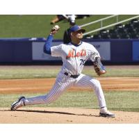 Syracuse Mets pitcher Jose Butto