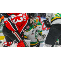 Moose Jaw Warriors battle the London Knights