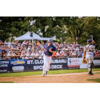 Jackson Hauge scores for the St. Cloud Rox