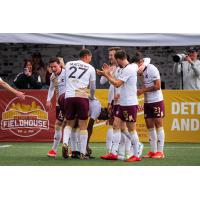 Detroit City FC celebration