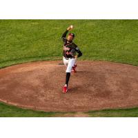 Fargo-Moorhead RedHawks' Kelvan Pilot on the mound