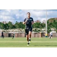 Defender Nick DePuy with Nashville SC