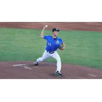 Biloxi Shuckers' Jacob Misiorowski in action