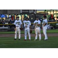 Clinton LumberKings on game night