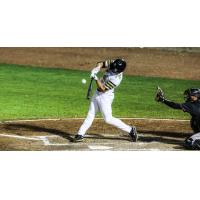 Noah Campbell at bat for the Biloxi Shuckers